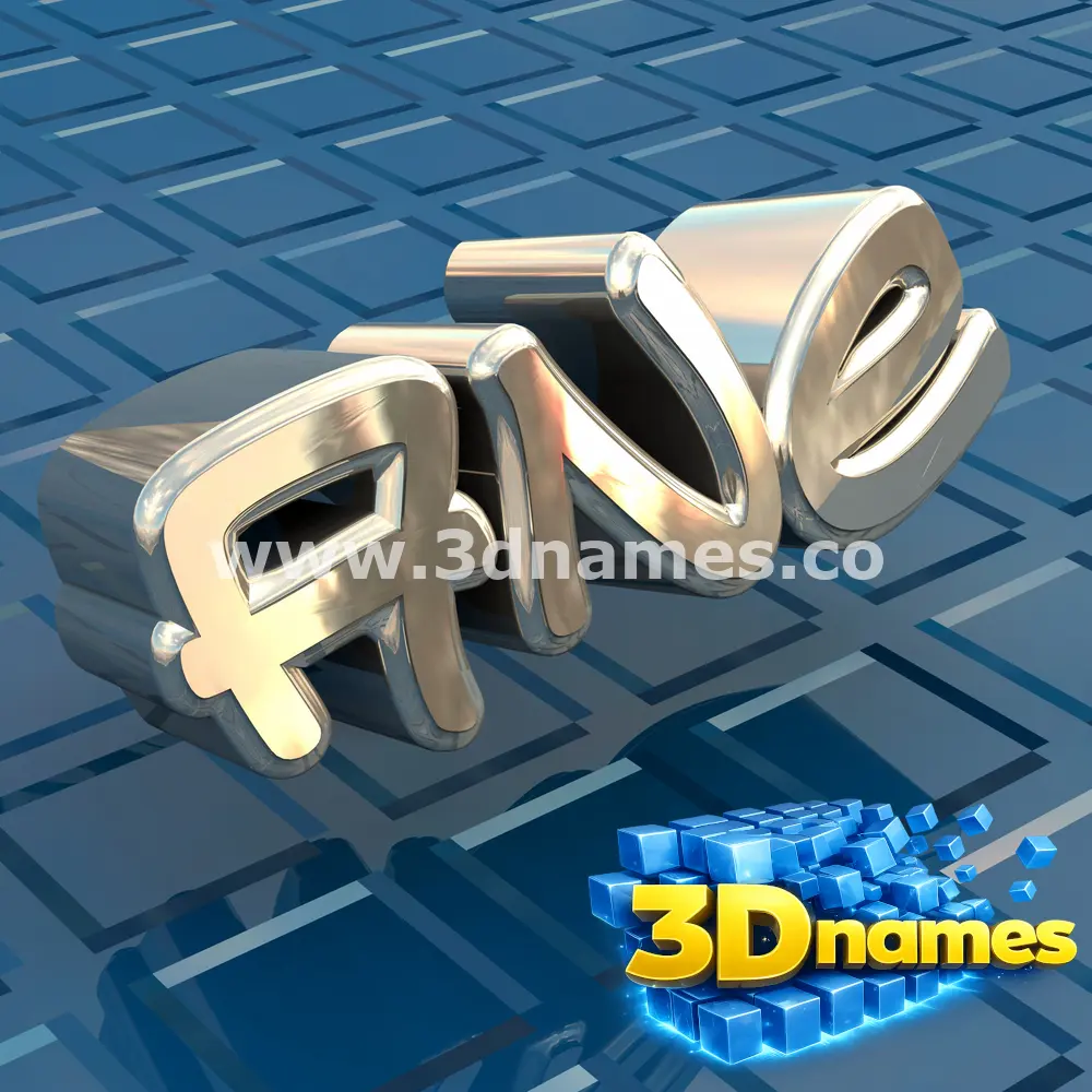 ane in Blue Bling style - 3D name wallpaper