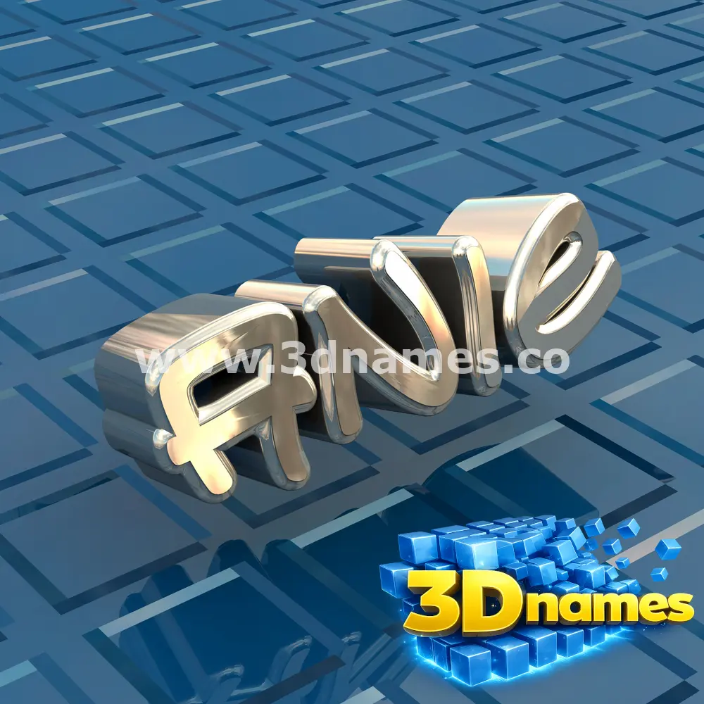 anie in Blue Bling style - 3D name wallpaper