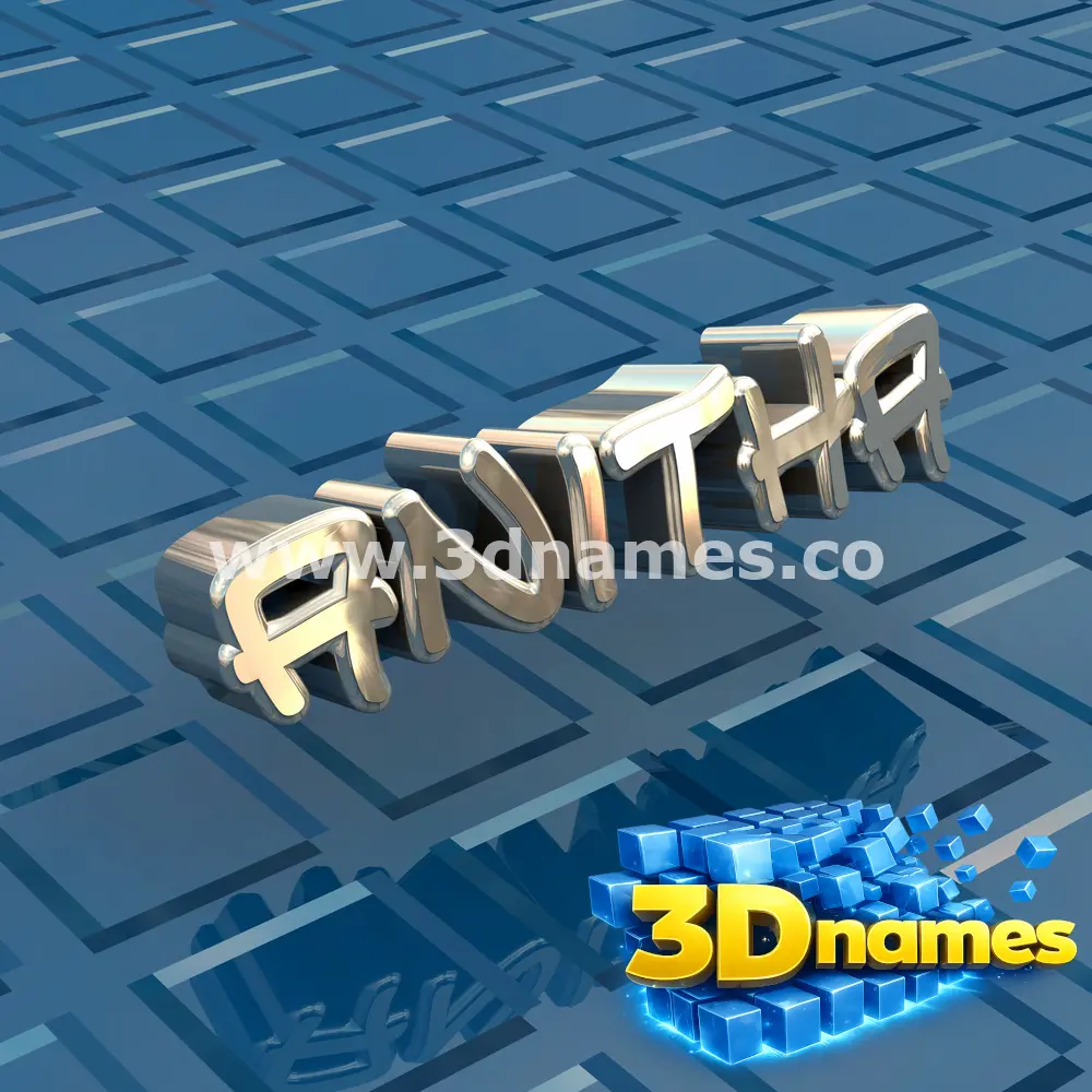 anitha in Blue Bling style - 3D name wallpaper
