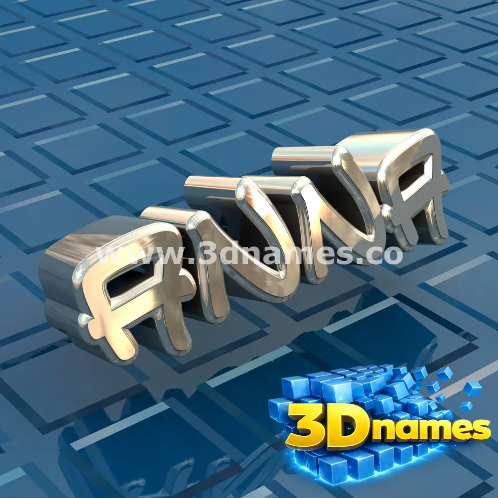 anna in Blue Bling style - 3D name wallpaper