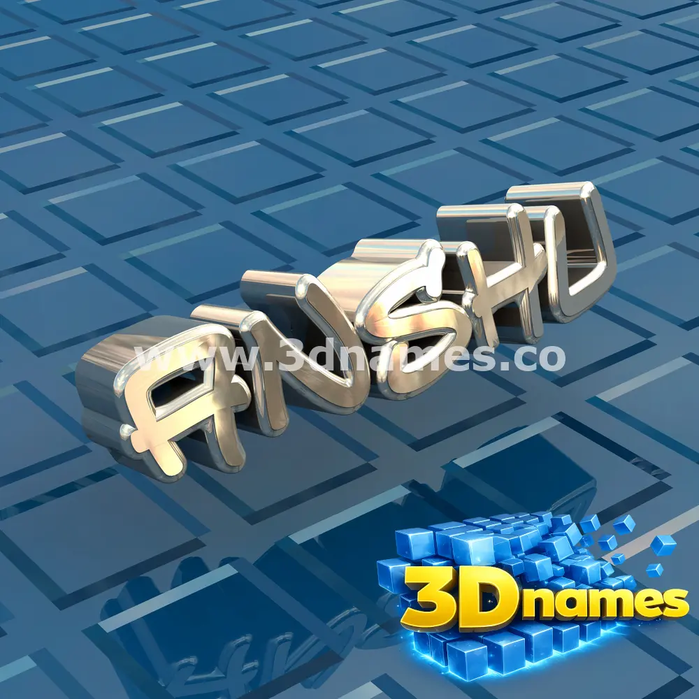 anshu in Blue Bling style - 3D name wallpaper