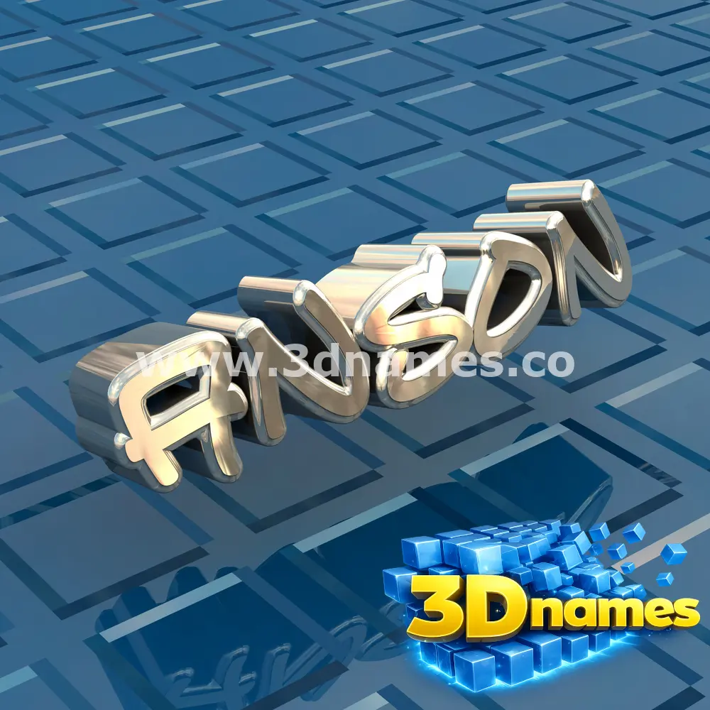 anson in Blue Bling style - 3D name wallpaper