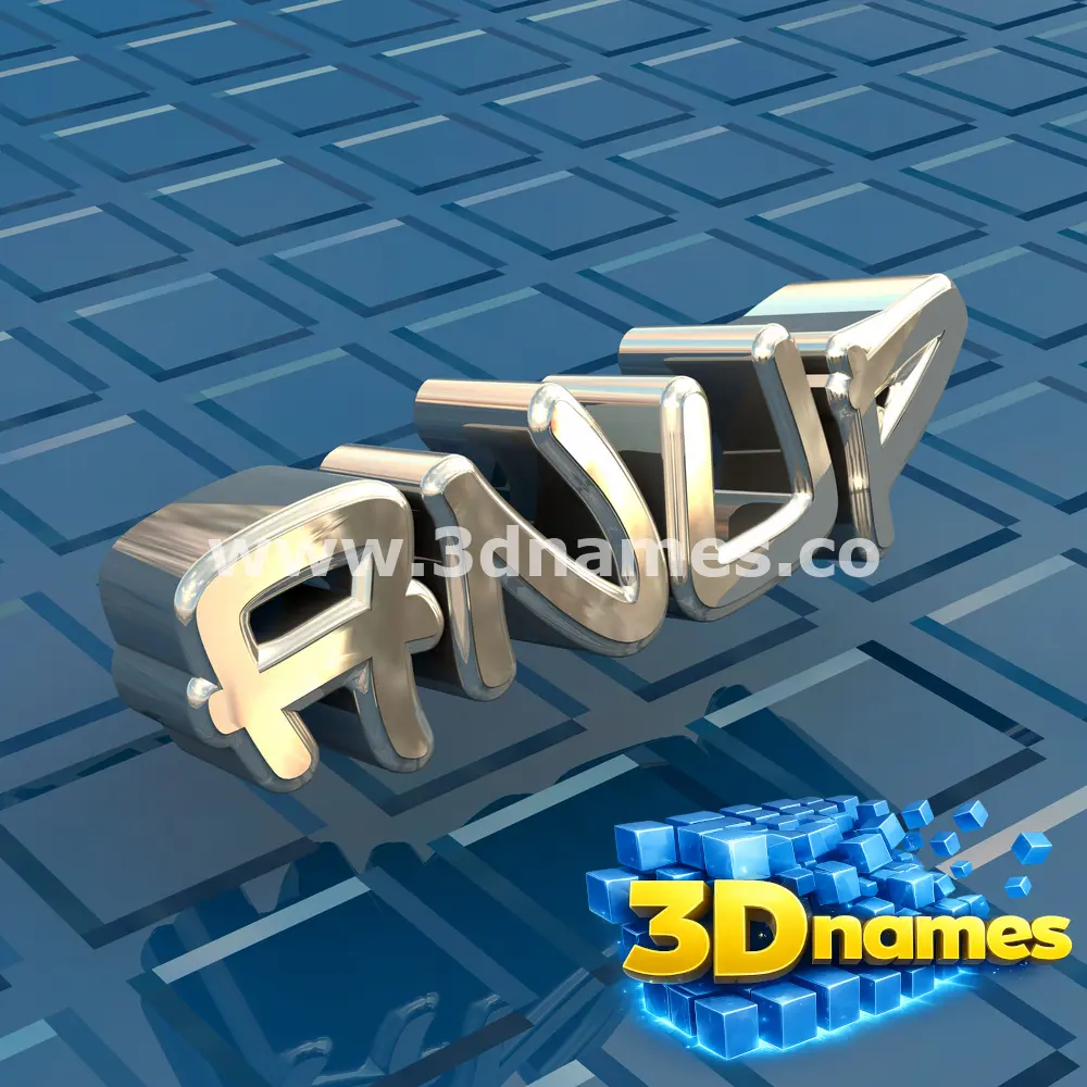 anup in Blue Bling style - 3D name wallpaper
