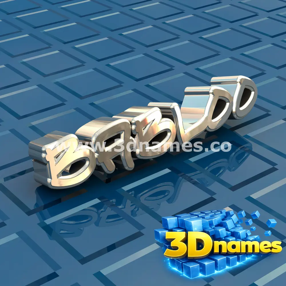 babloo in Blue Bling style - 3D name wallpaper