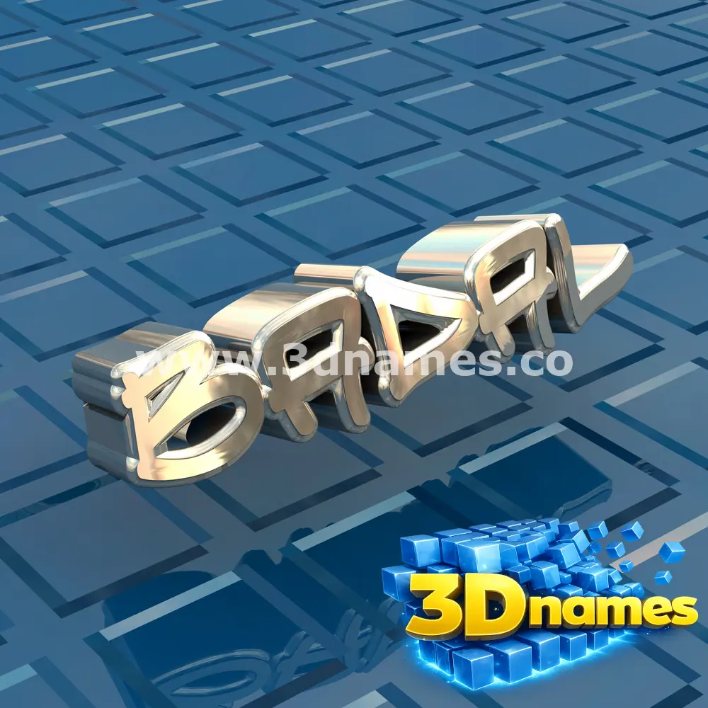 badal in Blue Bling style - 3D name wallpaper