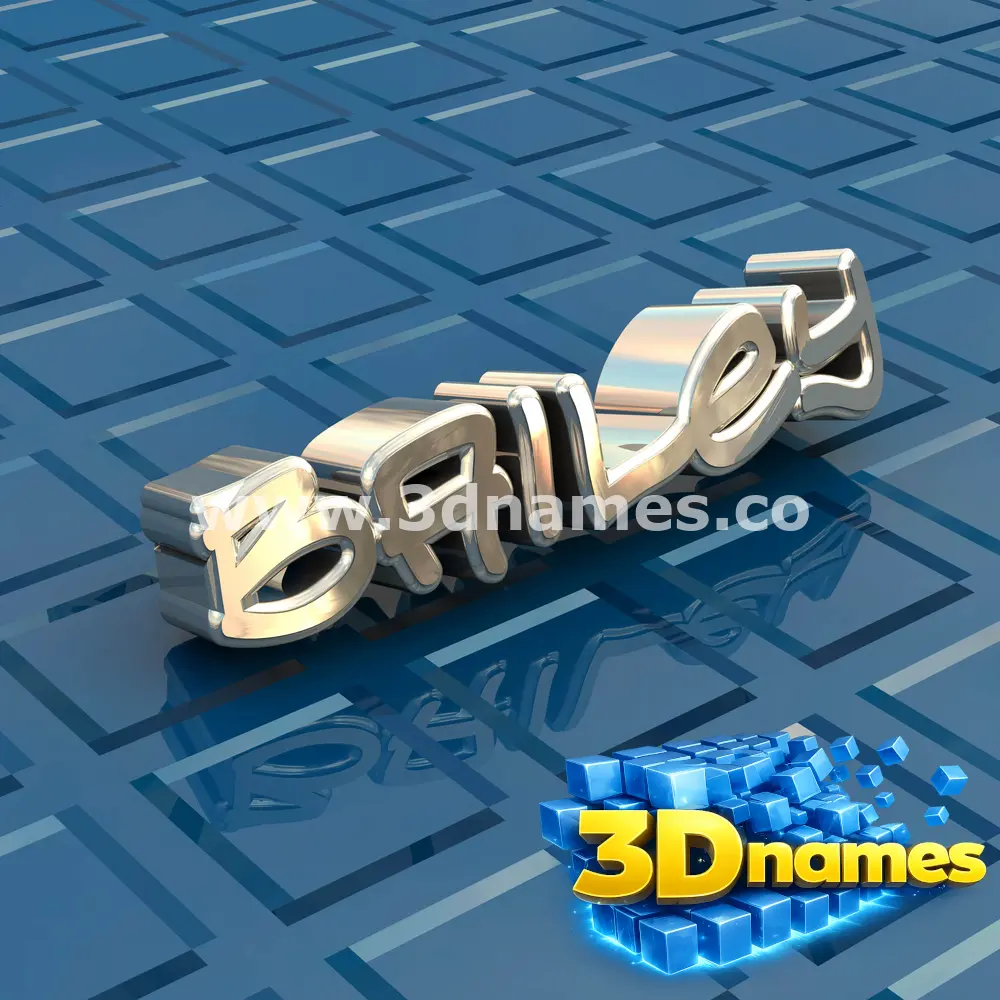 bailey in Blue Bling style - 3D name wallpaper