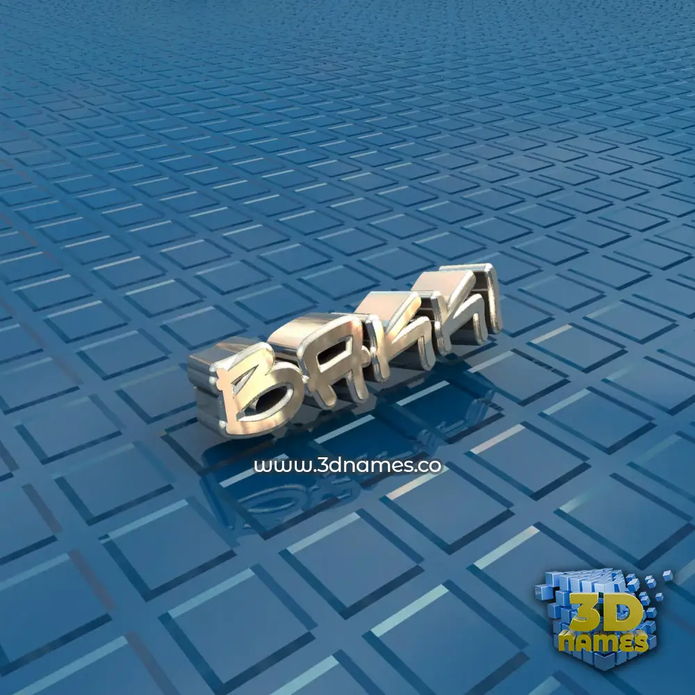 bakki in Blue Bling style - 3D name wallpaper