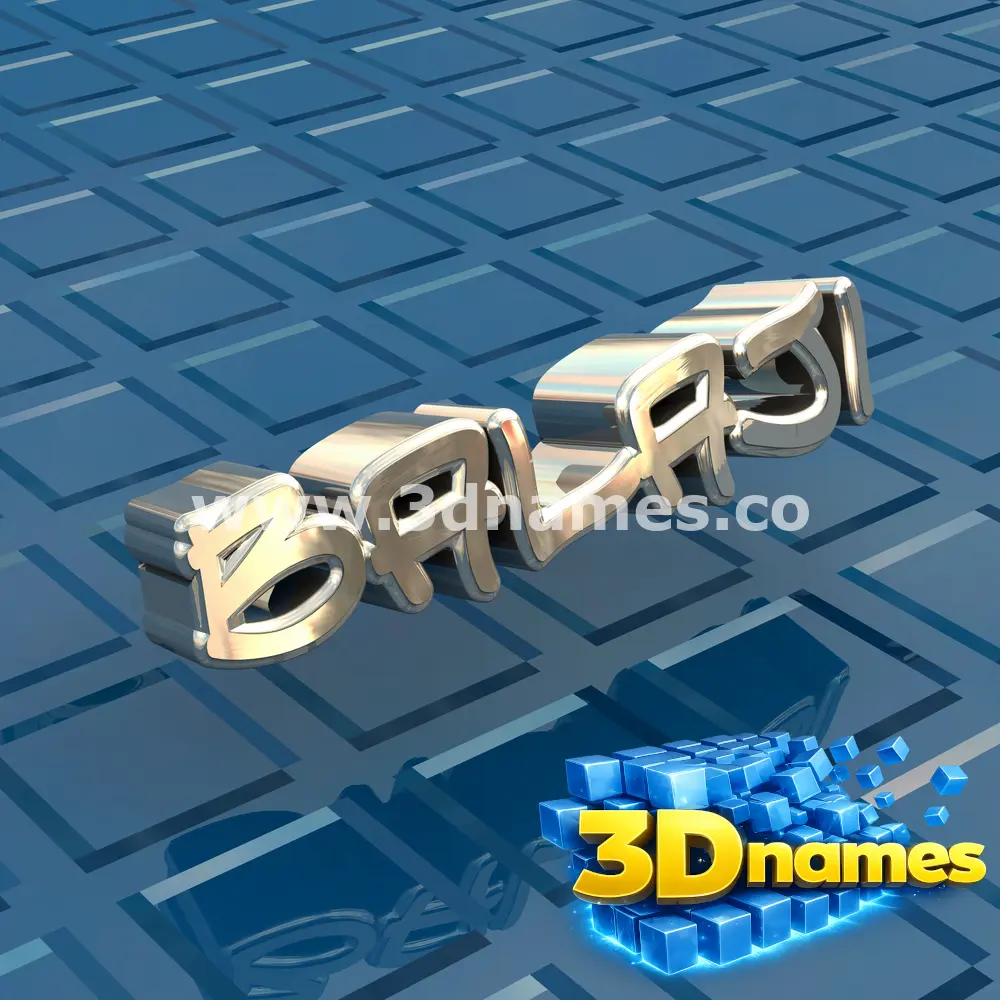 balaji in Blue Bling style - 3D name wallpaper