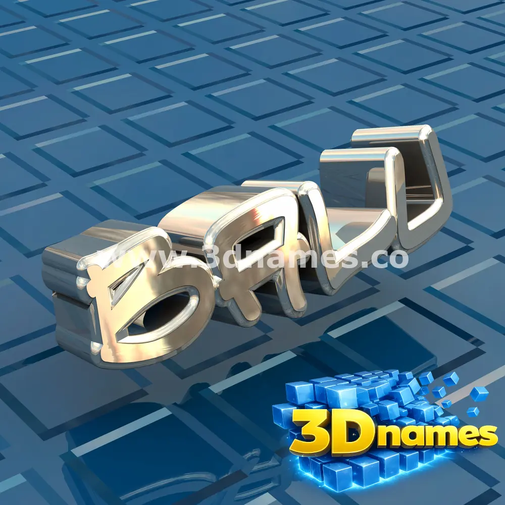 balu in Blue Bling style - 3D name wallpaper