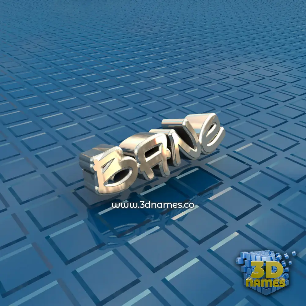 bane in Blue Bling style - 3D name wallpaper