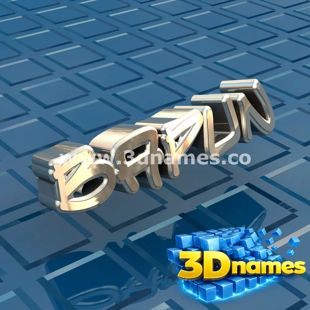 bapun in Blue Bling style - 3D name wallpaper