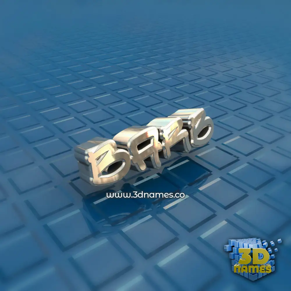 barb in Blue Bling style - 3D name wallpaper