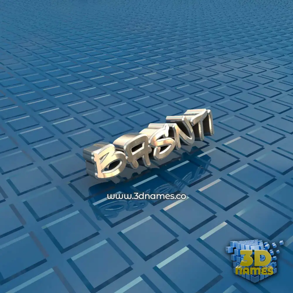 basnti in Blue Bling style - 3D name wallpaper