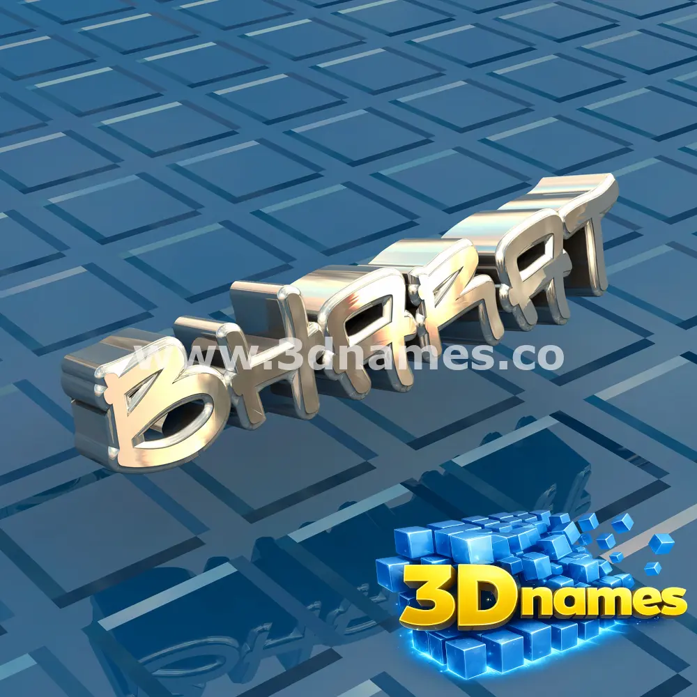 bharat in Blue Bling style - 3D name wallpaper