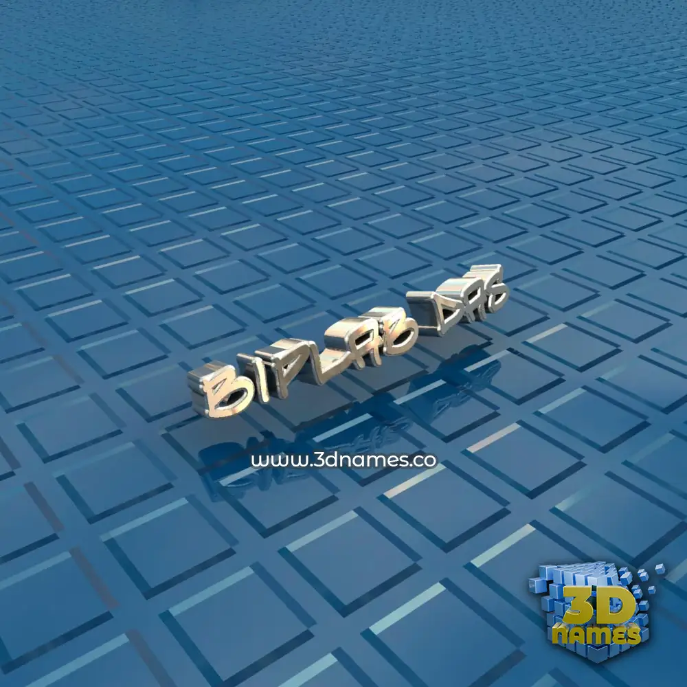 biplab das in Blue Bling style - 3D name wallpaper
