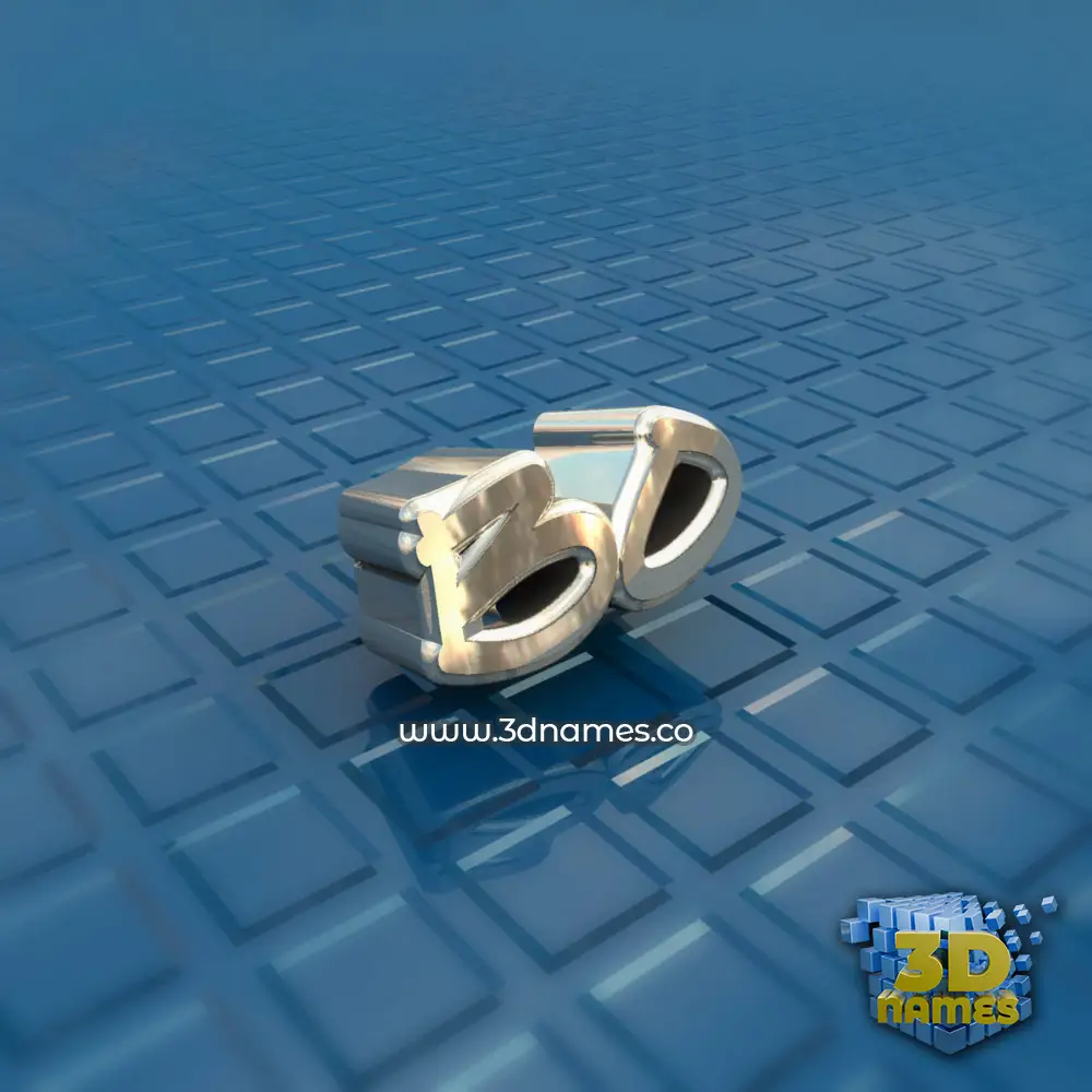 bo in Blue Bling style - 3D name wallpaper