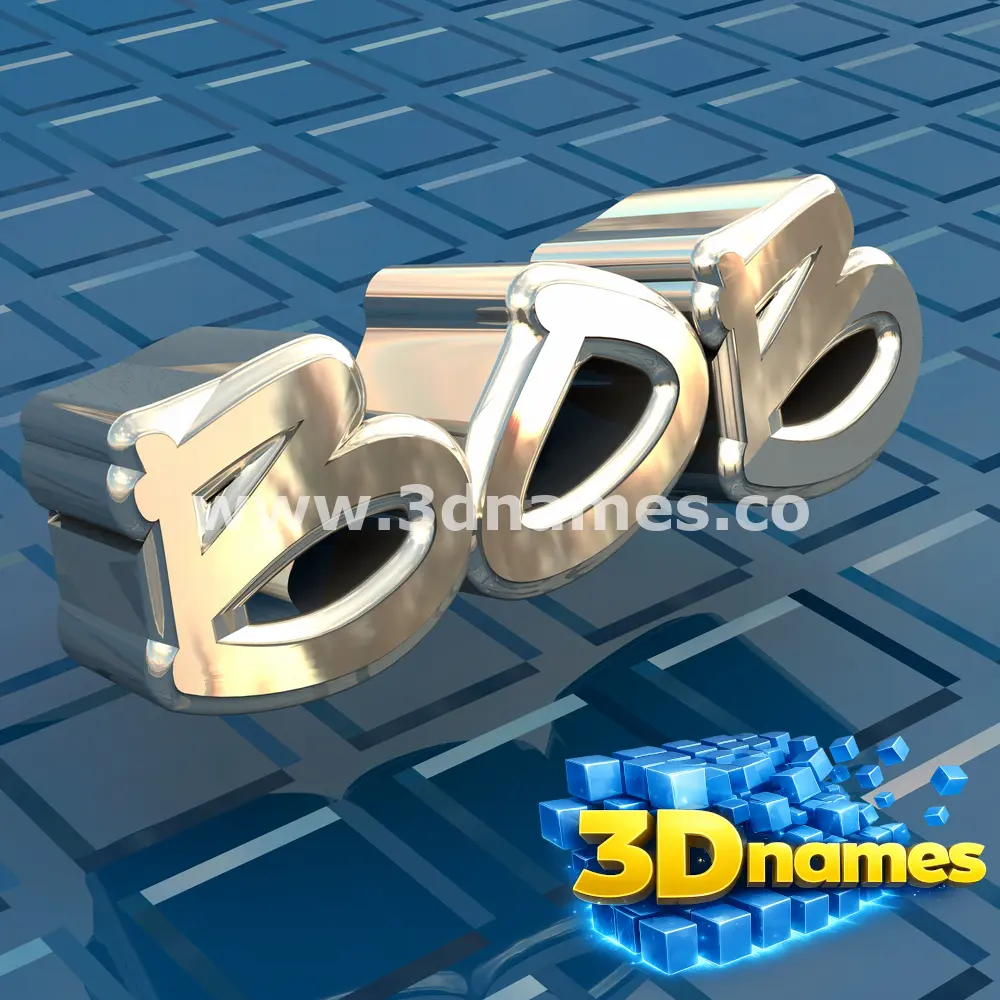 bob in Blue Bling style - 3D name wallpaper