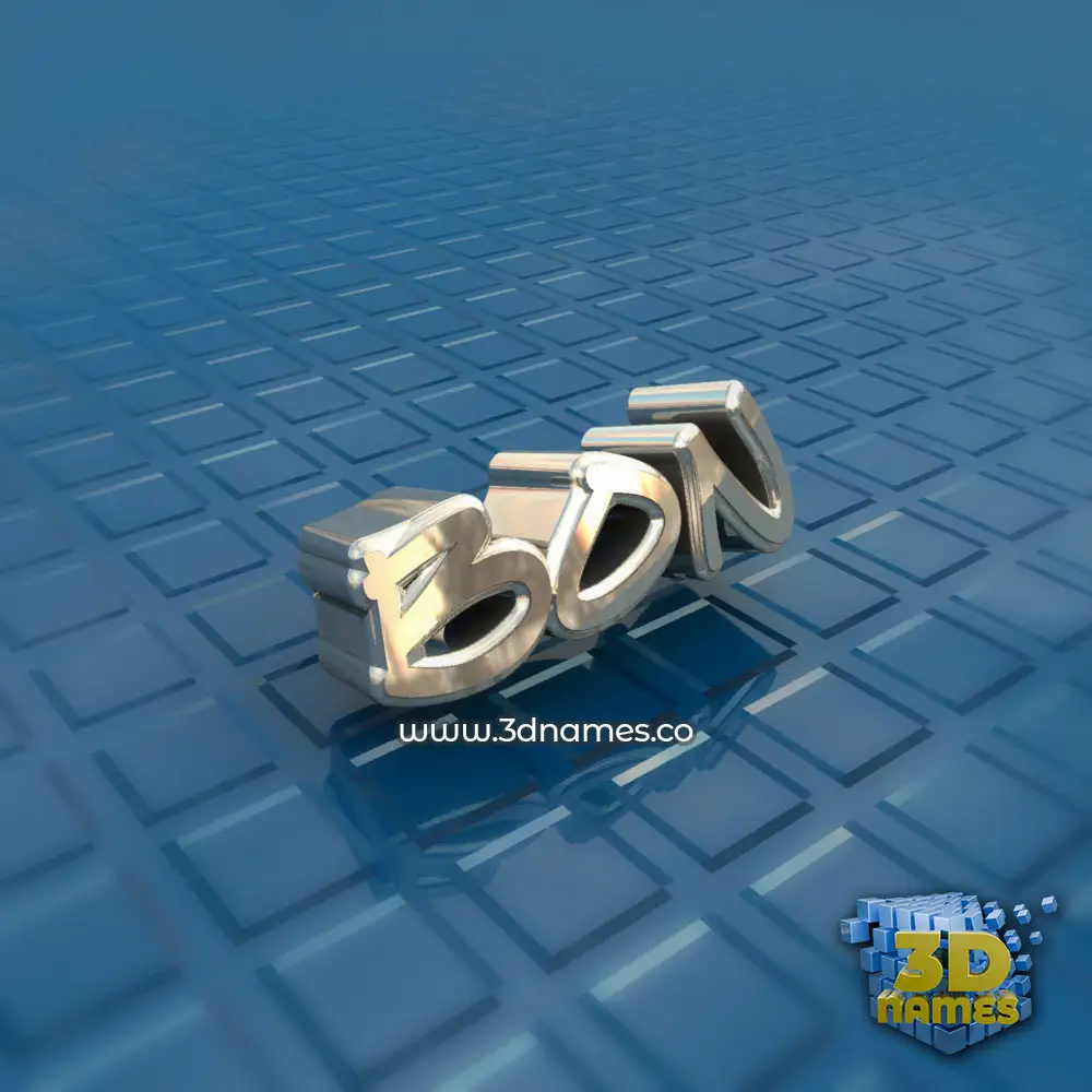 bon in Blue Bling style - 3D name wallpaper