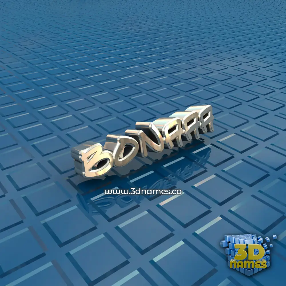 bonaaa in Blue Bling style - 3D name wallpaper