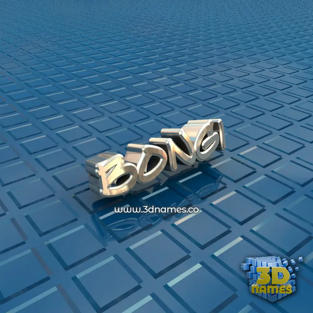 bongi in Blue Bling style - 3D name wallpaper