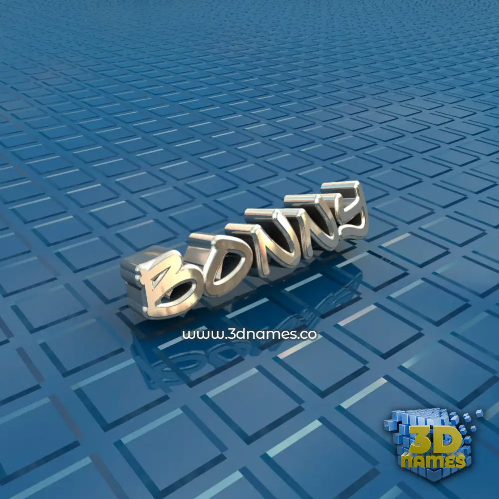 bonny in Blue Bling style - 3D name wallpaper