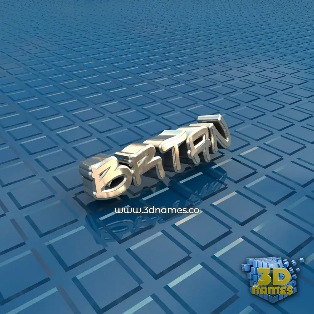 brtan in Blue Bling style - 3D name wallpaper