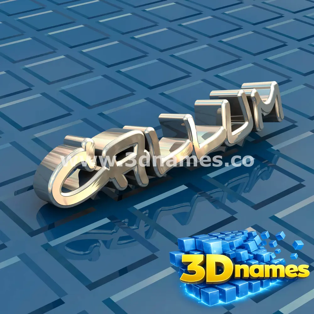 callum in Blue Bling style - 3D name wallpaper