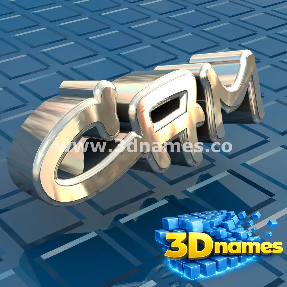 cam in Blue Bling style - 3D name wallpaper