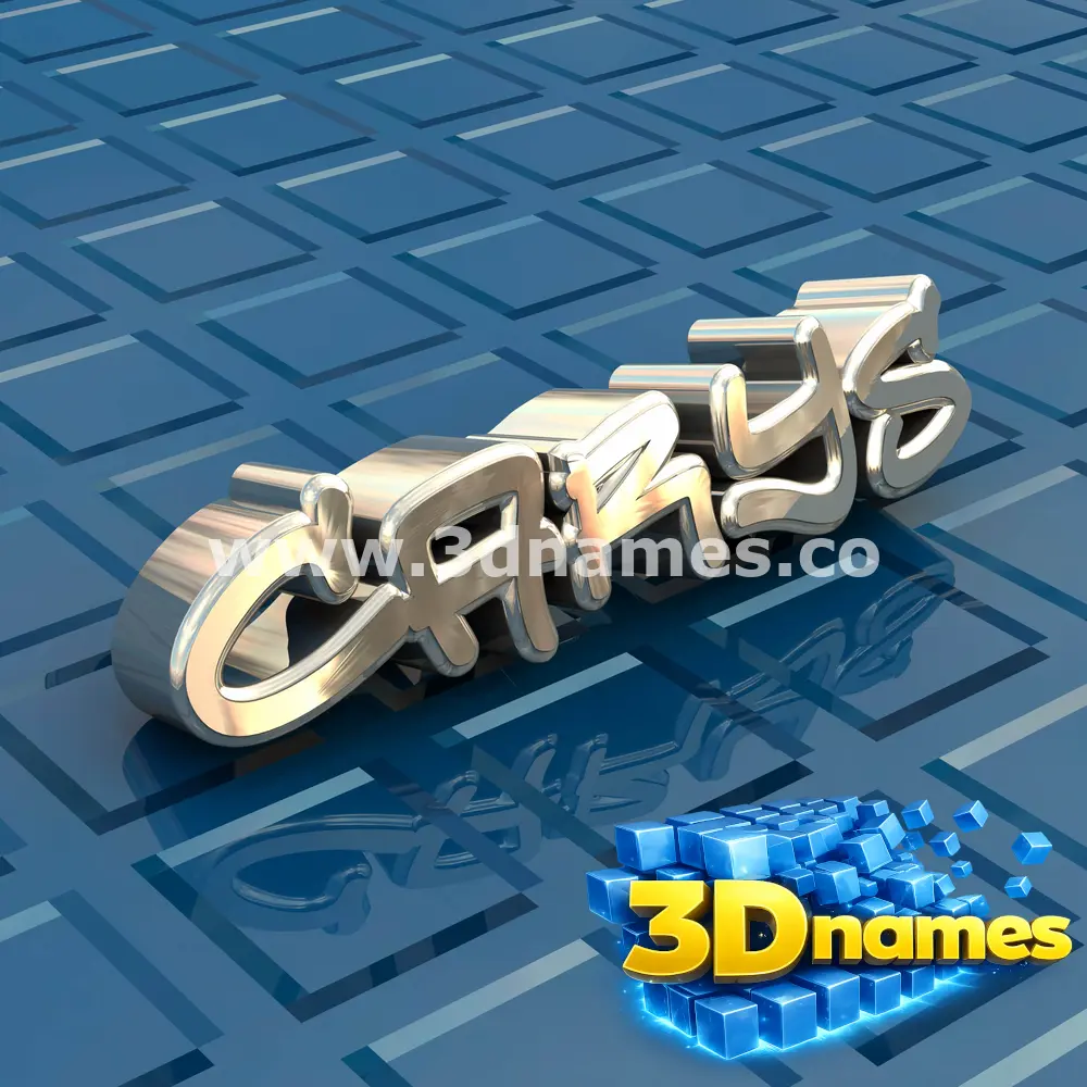 carys in Blue Bling style - 3D name wallpaper