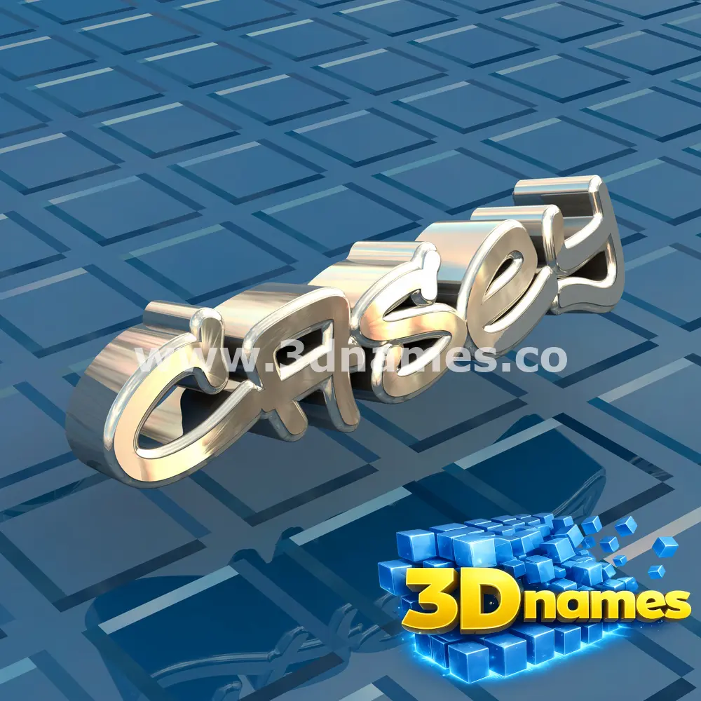 casey in Blue Bling style - 3D name wallpaper