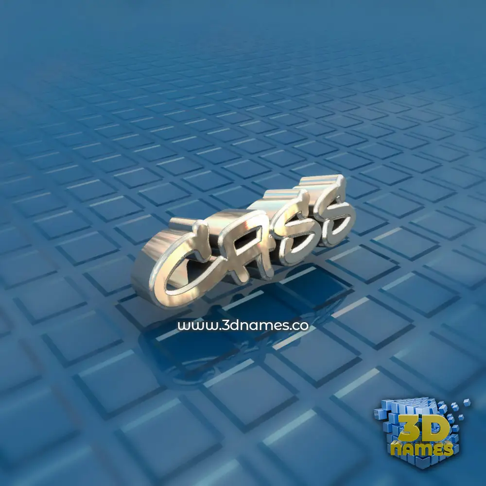 cass in Blue Bling style - 3D name wallpaper