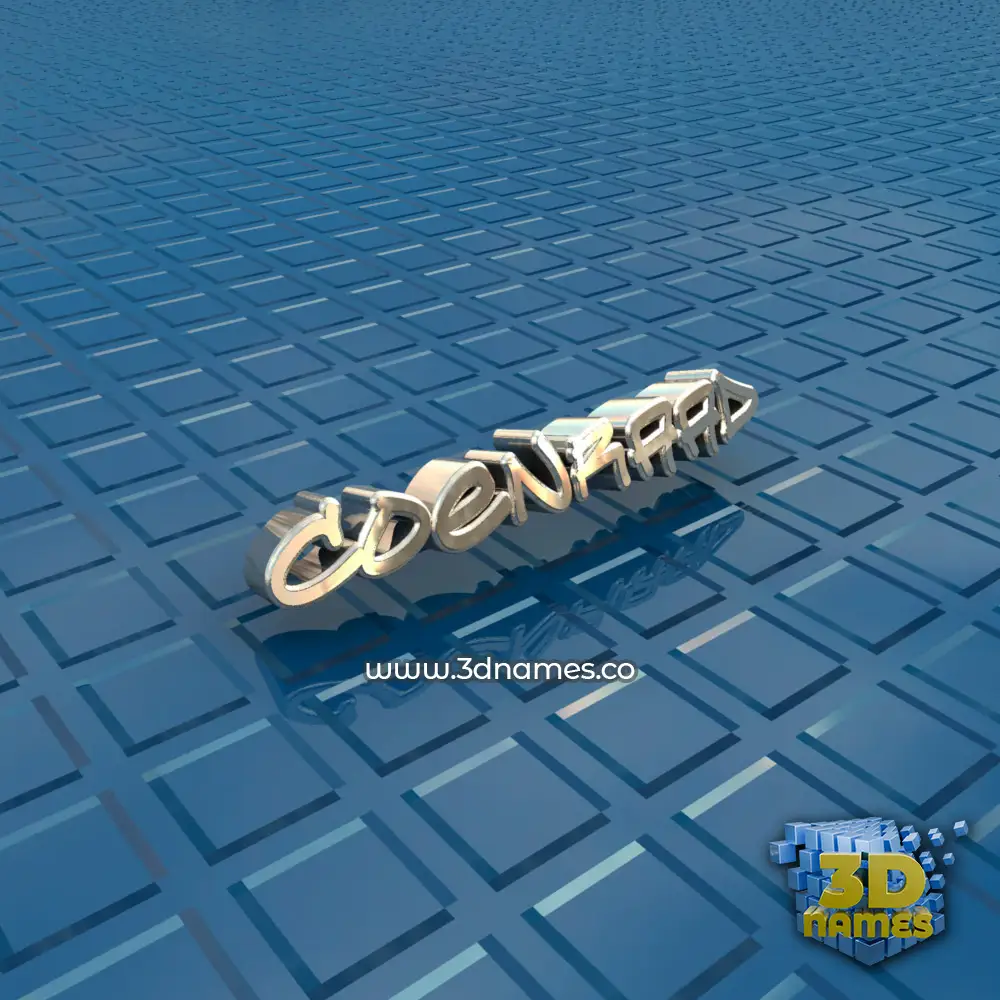coenraad in Blue Bling style - 3D name wallpaper