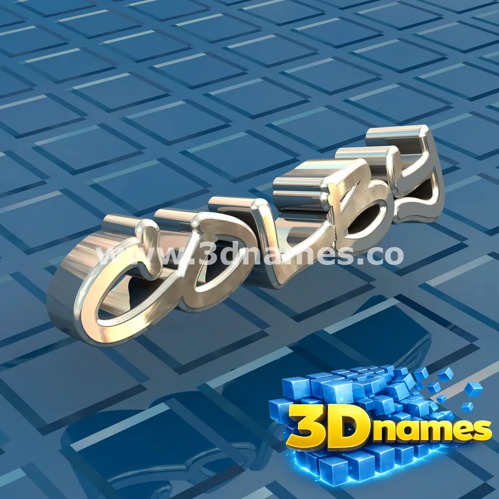 colby in Blue Bling style - 3D name wallpaper