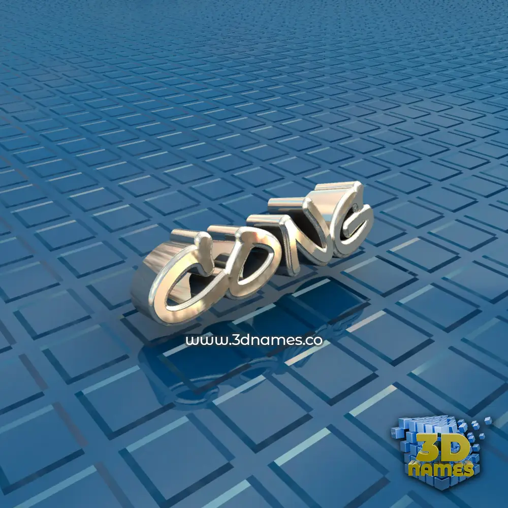 cong in Blue Bling style - 3D name wallpaper