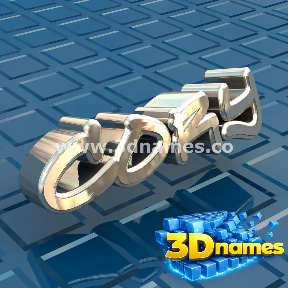 cory in Blue Bling style - 3D name wallpaper