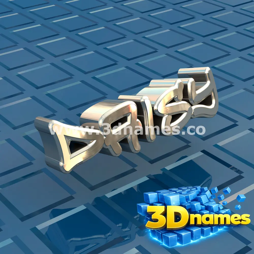 daisy in Blue Bling style - 3D name wallpaper