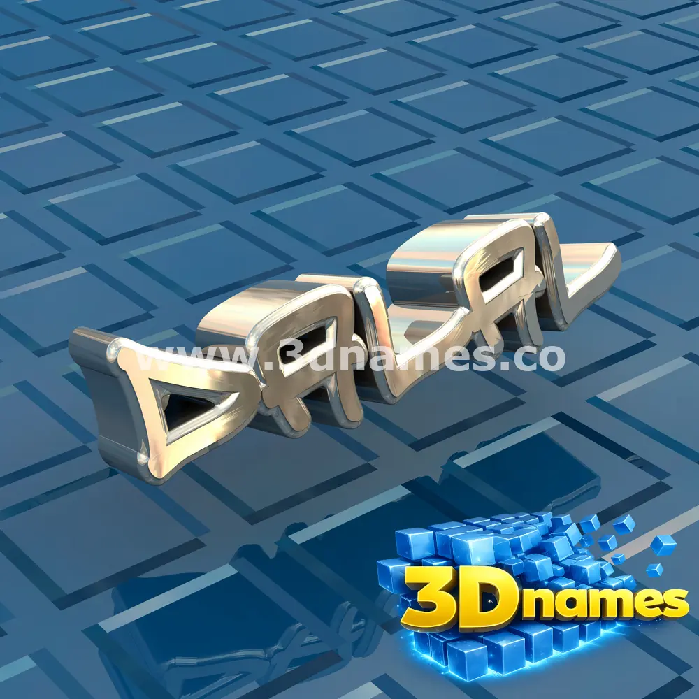 dalal in Blue Bling style - 3D name wallpaper