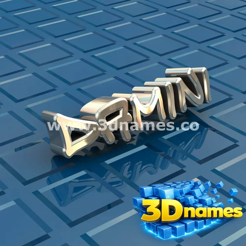 damini in Blue Bling style - 3D name wallpaper