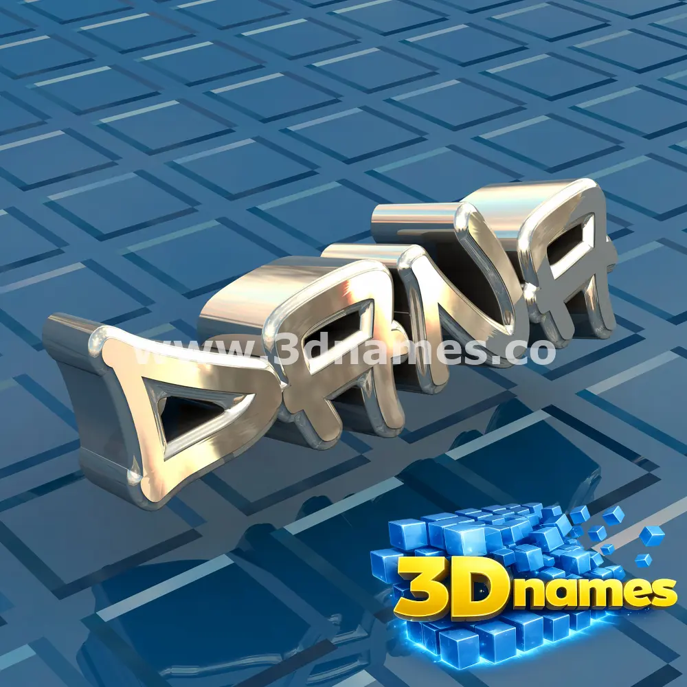 dana in Blue Bling style - 3D name wallpaper