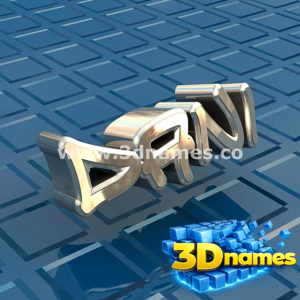dani in Blue Bling style - 3D name wallpaper