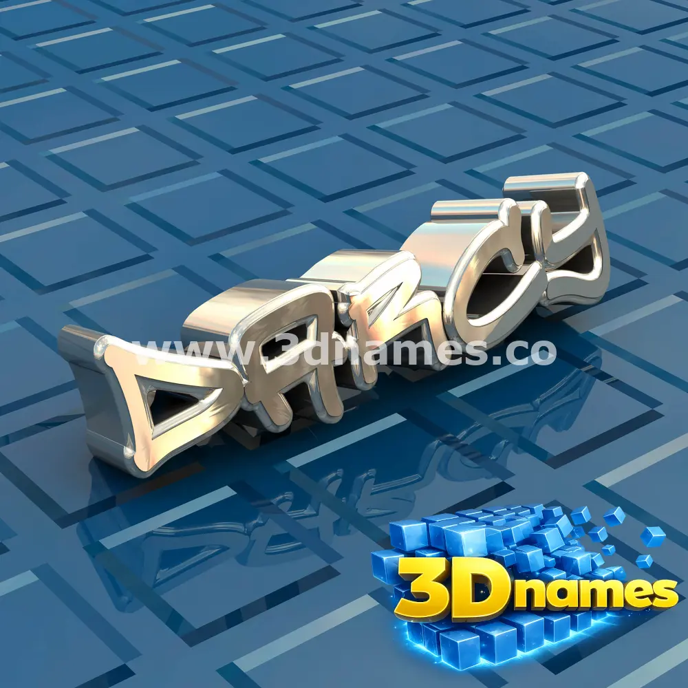 darcy in Blue Bling style - 3D name wallpaper