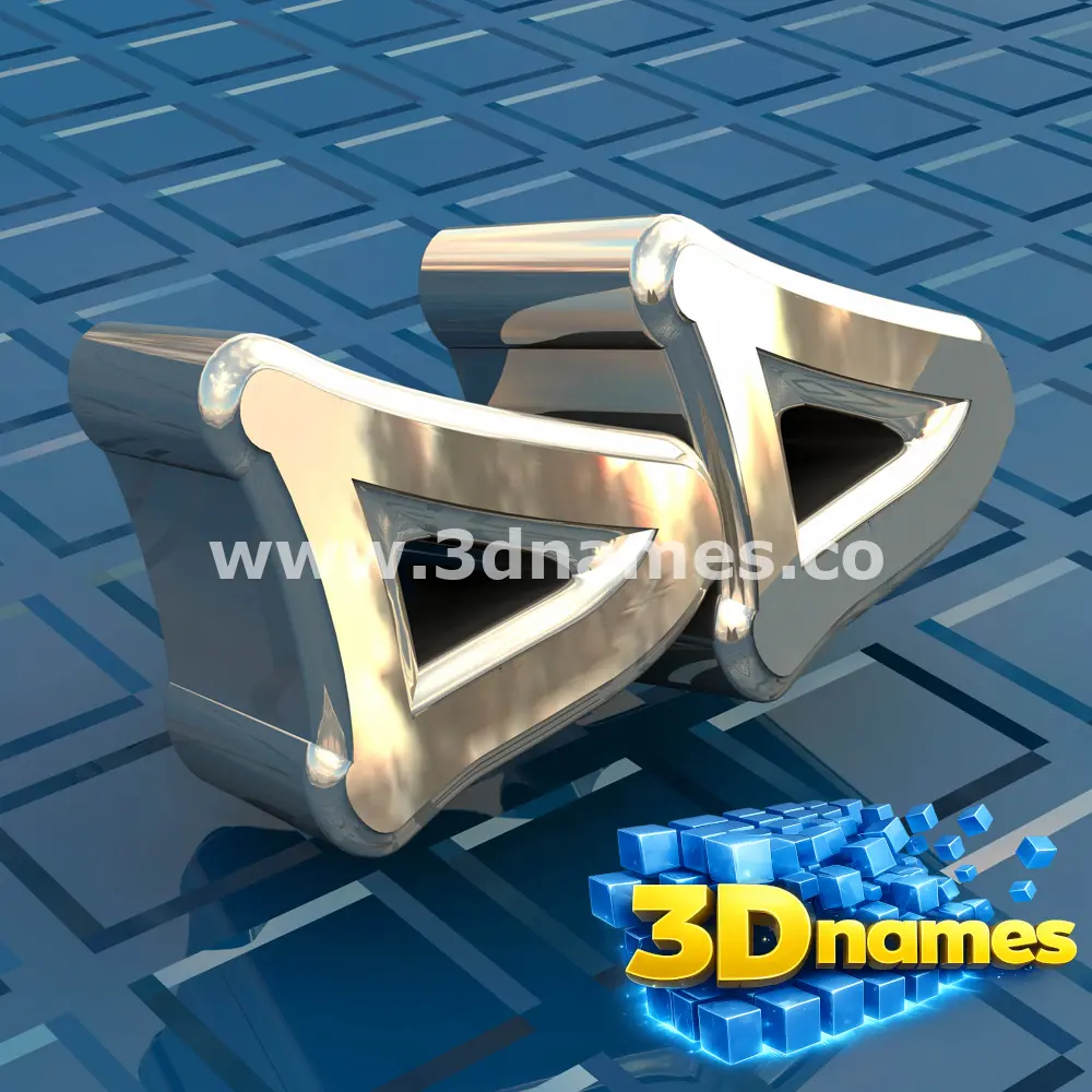 dd in Blue Bling style - 3D name wallpaper