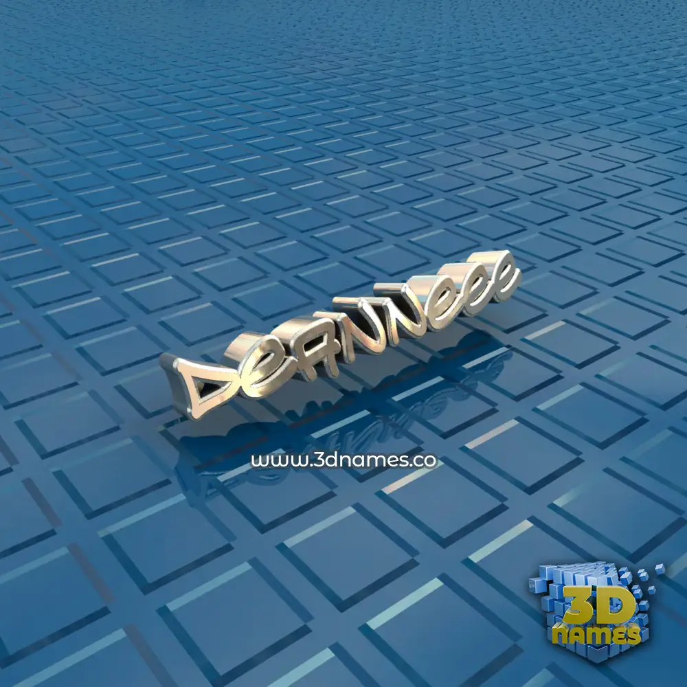 deanneee in Blue Bling style - 3D name wallpaper