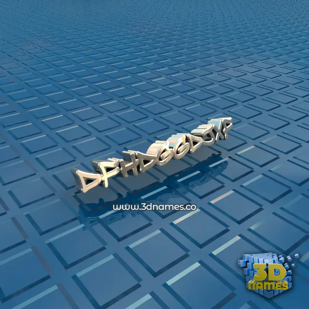 dfhdggdjxf in Blue Bling style - 3D name wallpaper