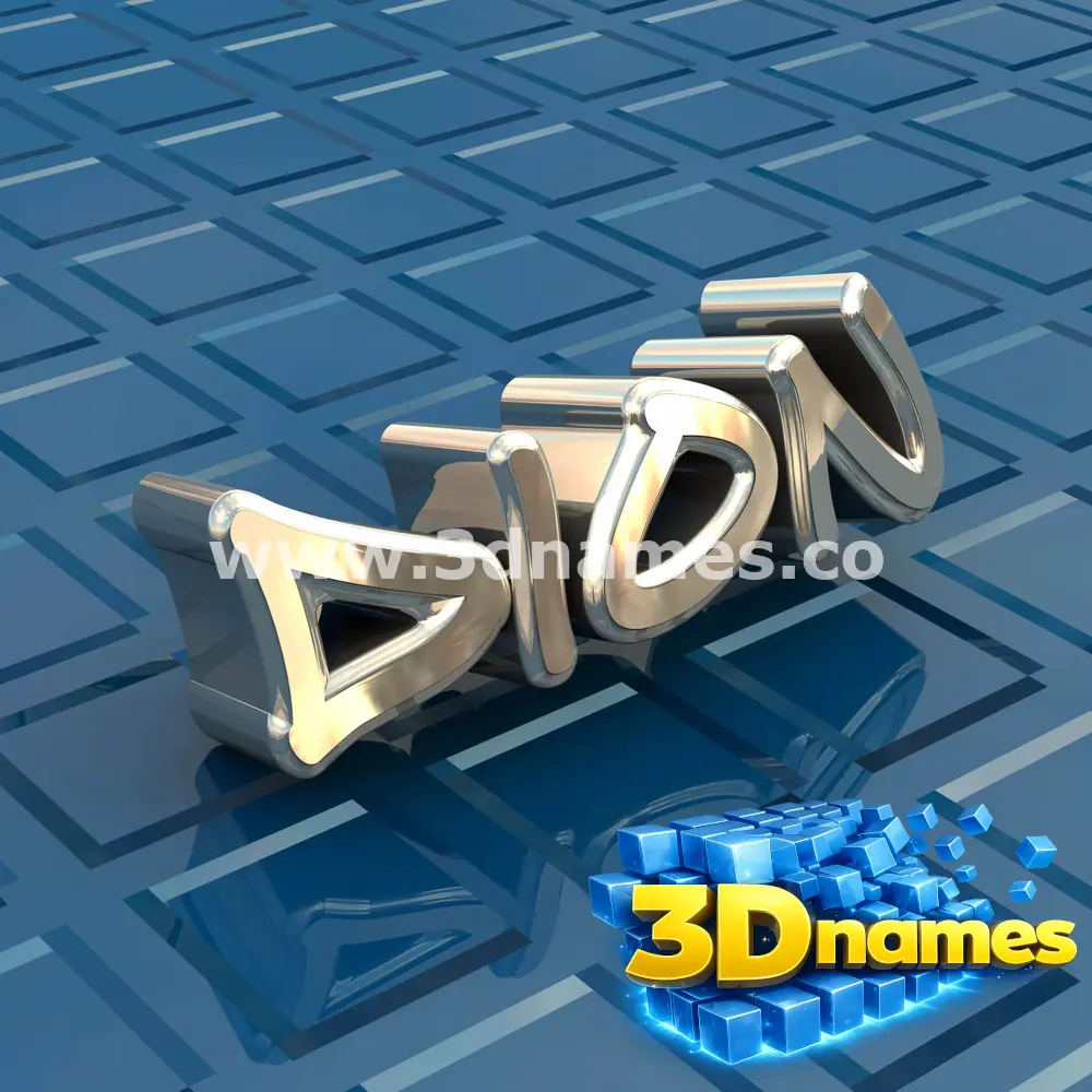 dion in Blue Bling style - 3D name wallpaper