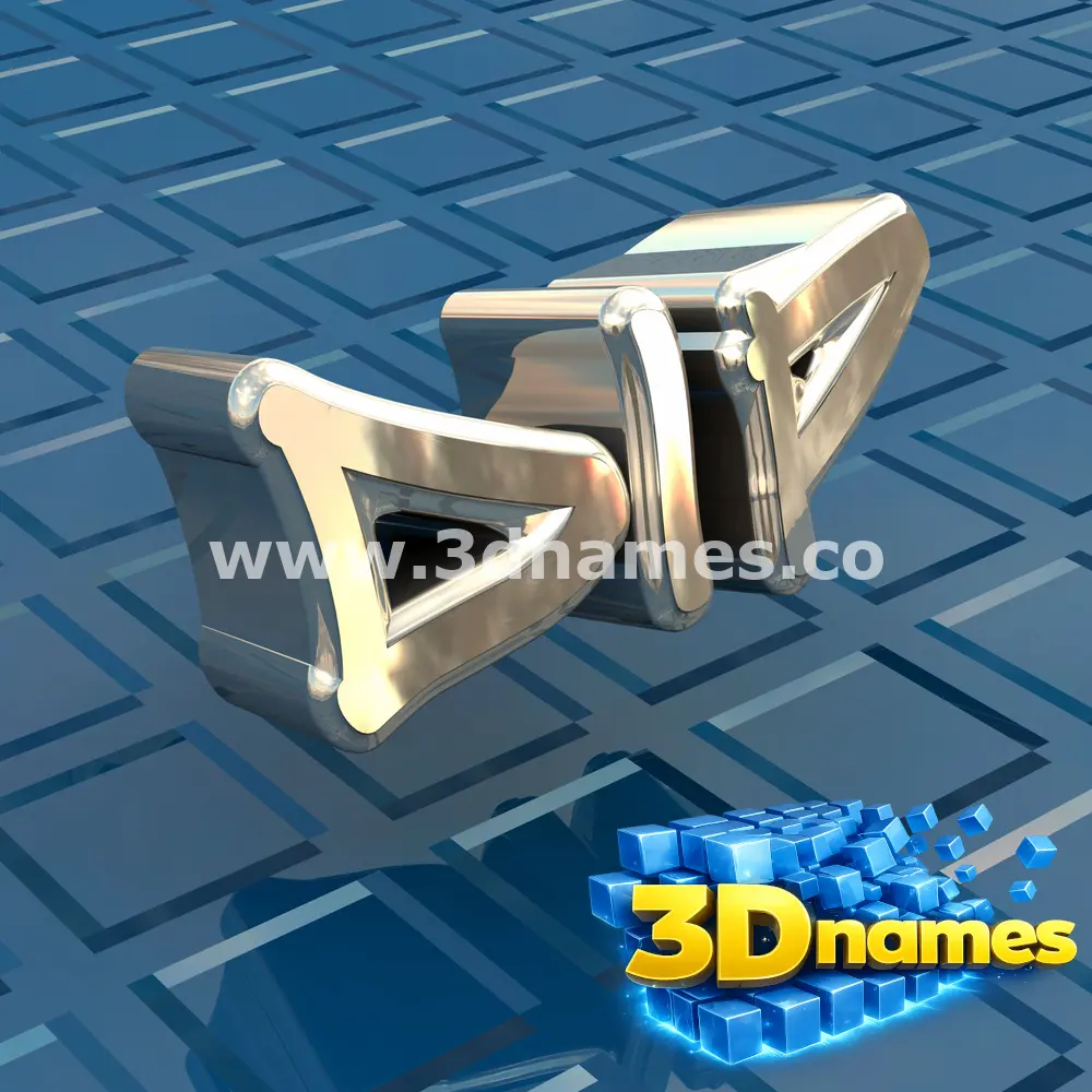 dip in Blue Bling style - 3D name wallpaper