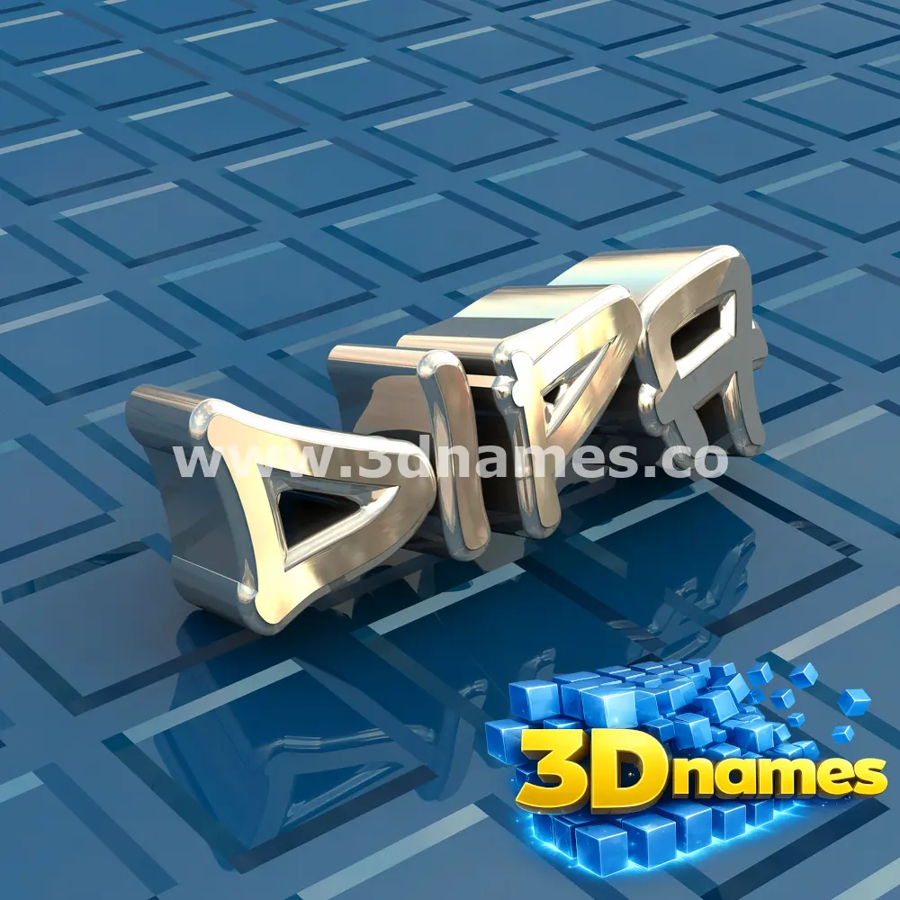 dipa in Blue Bling style - 3D name wallpaper
