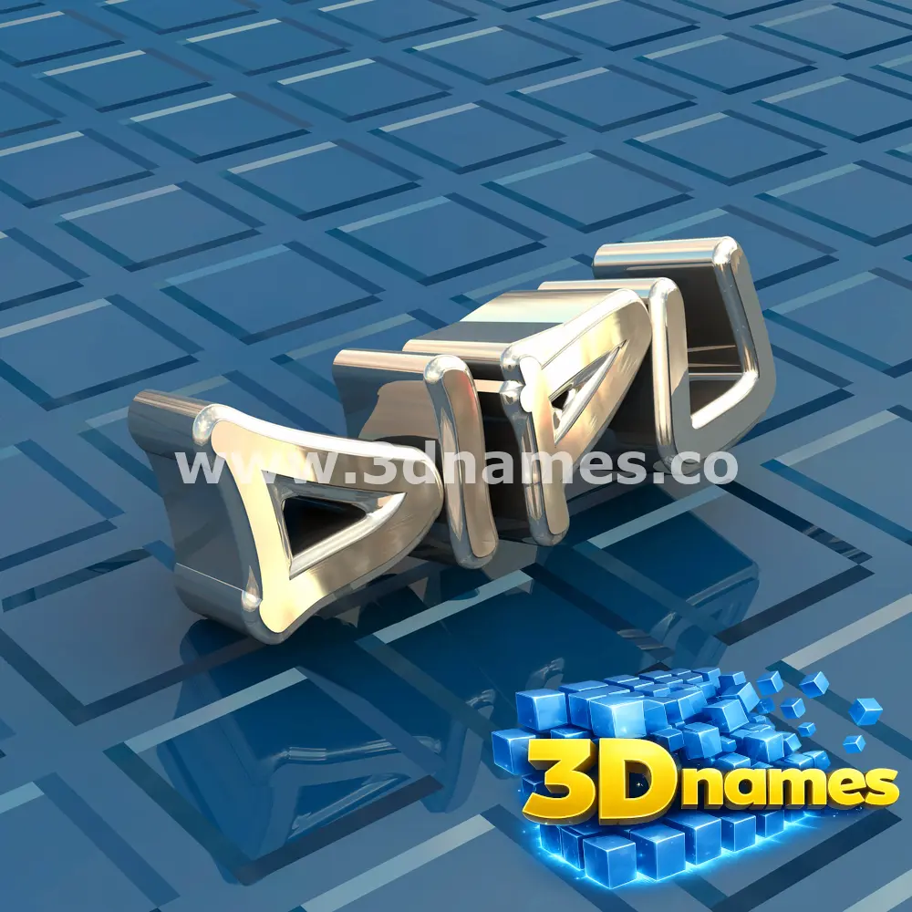 dipu in Blue Bling style - 3D name wallpaper