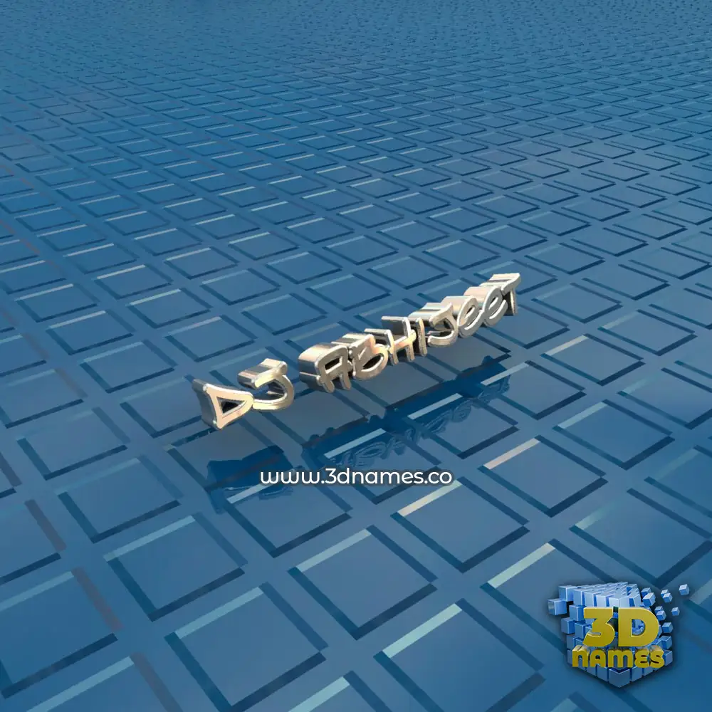 dj abhijeet in Blue Bling style - 3D name wallpaper