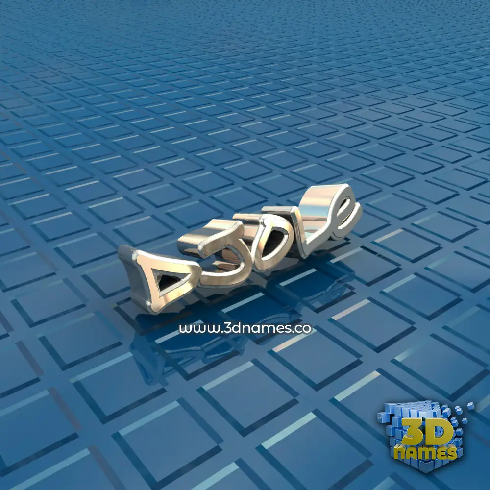 djole in Blue Bling style - 3D name wallpaper